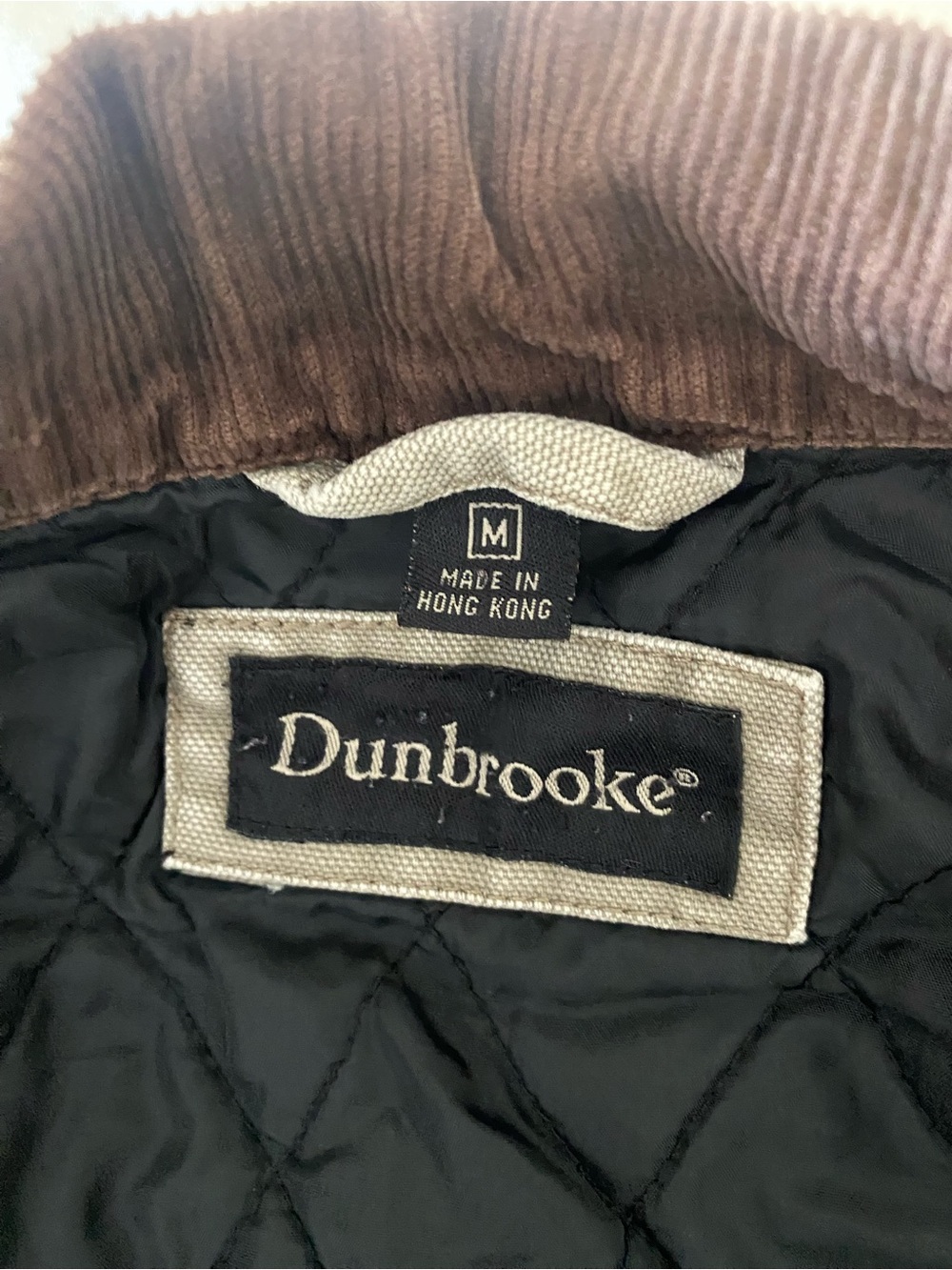 Vintage 90s Dunbrooke Detroit Style Canvas Work Jacket – Faded Sandstone Tan - Picture 6 of 9